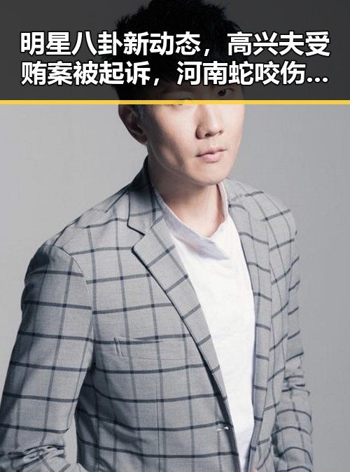 明星八卦新动态,高兴夫受贿案被起诉,河南蛇咬伤高发引关注